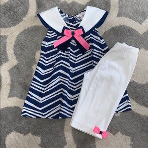 Rare edition 2t girls spring summer outfit